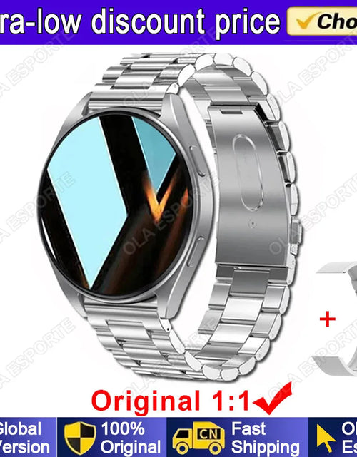 Load image into Gallery viewer, 2024 New Bluetooth Call Smart Watch 6 Pro Heart Rate Custom Dials Sport Men Woman Smarthwhatch Health Monitor Smartwatch for Man
