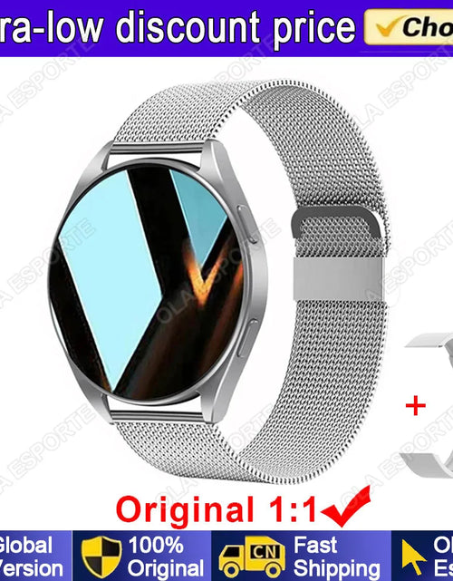 Load image into Gallery viewer, 2024 New Bluetooth Call Smart Watch 6 Pro Heart Rate Custom Dials Sport Men Woman Smarthwhatch Health Monitor Smartwatch for Man
